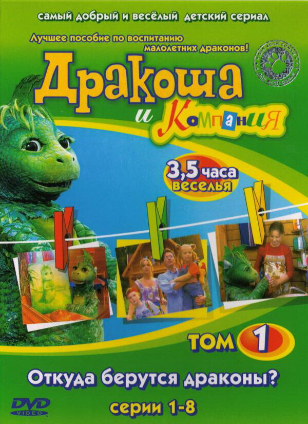 Дракоша и компания 2001 постер